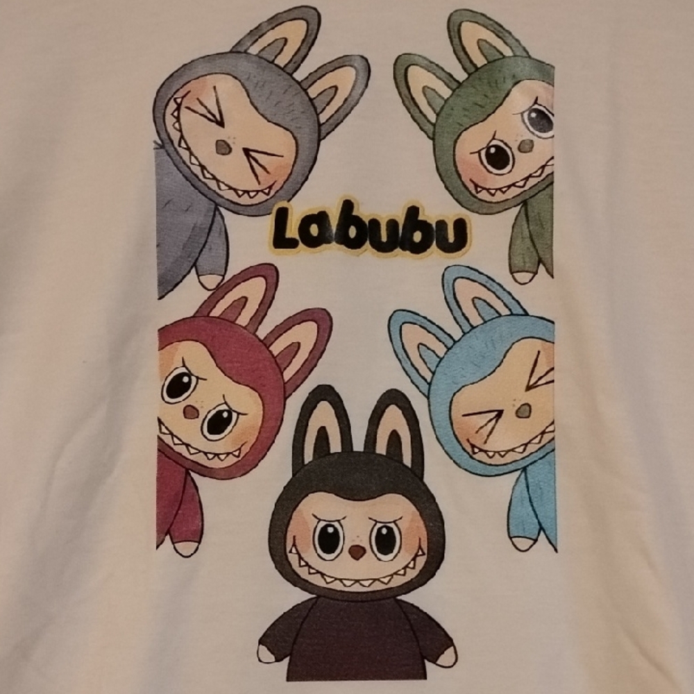 Labubu Graphic Soft T-Shirt - Picture 3 of 6